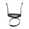 Bobby's English Tack Wide Padded Monocrown Noseband With Flash -Equestrian Supplies 900CBK3M
