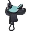 Tough1 Eclipse Synthetic Barrel Saddle -Equestrian Supplies 9KS92131413