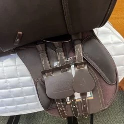 Demo - Arena All Purpose Saddle - Brown - 17.5" 17 Demo - Arena All Purpose Saddle - Brown - 17.5" -Equestrian Supplies AAPCBRN44 7