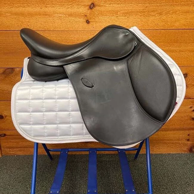 Demo - Arena High Wither All Purpose Saddle - Black - 17" 7 Demo - Arena High Wither All Purpose Saddle - Black - 17" - Image 5