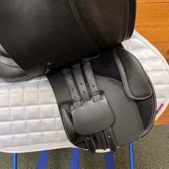 Demo - Arena High Wither All Purpose Saddle - Black - 17" 16 Demo - Arena High Wither All Purpose Saddle - Black - 17" -Equestrian Supplies AAPCHWBLK43 6