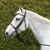 Bobby's English Tack Silver Spur Raised Snaffle Bridle