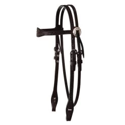Circle Y Julie Goodnight Leaf Browband Headstall