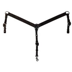 Circle Y Straight Floral Breastcollar -Equestrian Supplies CY42800001 1