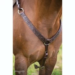 Circle Y Straight Floral Breastcollar -Equestrian Supplies CY42800001 3