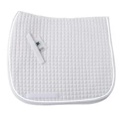 PRI Cotton Quilted Dressage Square Pad Extra Long -Equestrian Supplies D55009XWTWT