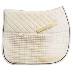 PRI Double Padded Dressage Pad -Equestrian Supplies D55039CRMBK
