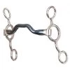 Reinsman Diamond R Jr. Cowhorse Solid Low Port Bit -Equestrian Supplies DR301