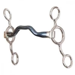 Reinsman Diamond R Jr. Cowhorse Solid Low Port Bit