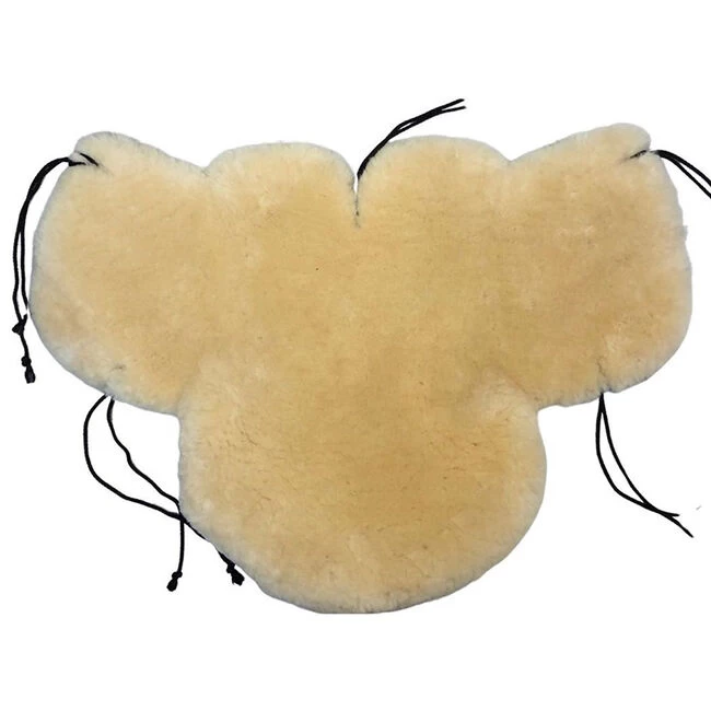 Fleeceworks Sheepskin Deluxe Western Seat Saver With Cantle Cover 6 Fleeceworks Sheepskin Deluxe Western Seat Saver With Cantle Cover - Image 4