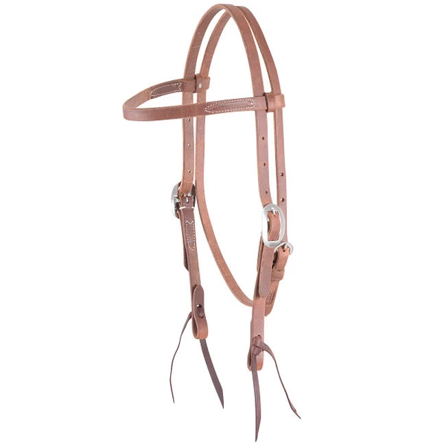 Martin Saddlery Plain Browband Headstall 6 Martin Saddlery Plain Browband Headstall - Image 4