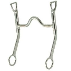 Coronet Medium Port Flat Cheek Curb Bit