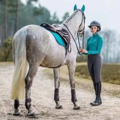 LeMieux Suede Close Contact Square Pad -Equestrian Supplies IT01165005 2