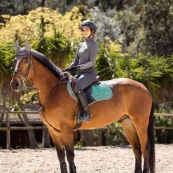 LeMieux Self-Cool Close Contact Square Pad - Spearmint -Equestrian Supplies IT01251005 5