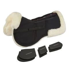 LeMieux ProSorb Merino+ 3 Pocket Half Pad With Shims -Equestrian Supplies IT01518004 1