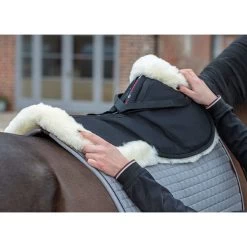 LeMieux ProSorb Merino+ 3 Pocket Half Pad With Shims -Equestrian Supplies IT01518004 3