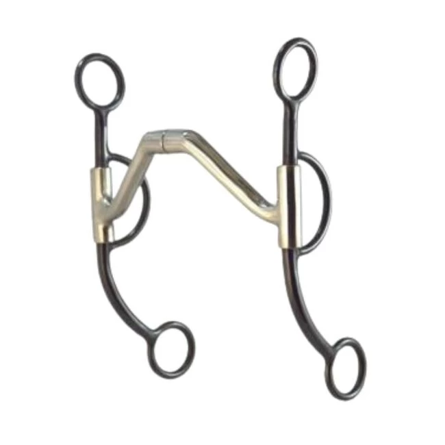 Coronet Robart Pinchless "The Rafter" Wide Port Stainless Steel Bit 3 Coronet Robart Pinchless "The Rafter" Wide Port Stainless Steel Bit