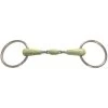 Jacks Apple Mouth Double Jointed Ring Snaffle Bit 2 Jacks Apple Mouth Double Jointed Ring Snaffle Bit -Equestrian Supplies J212415