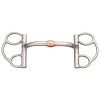 Tough1 Premium Gentle Touch 3-Ring Dee Bit 1 Tough1 Premium Gentle Touch 3-Ring Dee Bit -Equestrian Supplies JT2431000