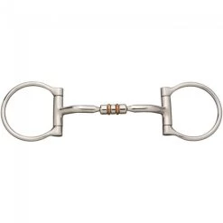 Tough1 Stainless Steel 3-Piece Tongue Relief Dee Bit