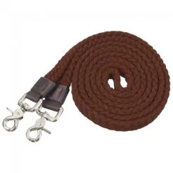 Tough1 Pro Flat Cotton Roping Reins -Equestrian Supplies JT549057