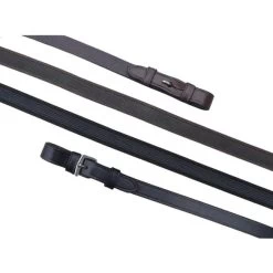 KL Select Monkey Grip Reins Without Stop - Brown