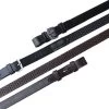 KL Select Black Oak Pebble Grip Reins -Equestrian Supplies KW45087