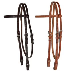 Circle Y Classic Floral Browband Headstall