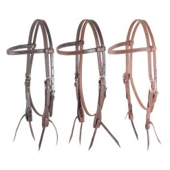 Martin Saddlery Plain Browband Headstall
