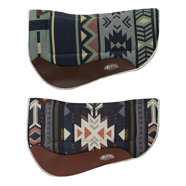 Weaver Leather Weaver All Purpose Contoured Barrel Saddle Pad 3 Weaver Leather Weaver All Purpose Contoured Barrel Saddle Pad