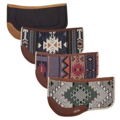 Weaver Leather Weaver All Purpose Trail Gear Contoured Wool Blend Felt Saddle Pad