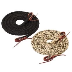 Weaver Leather Weaver Silvertip Hollow Braid Trail Reins