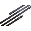 KL Select Black Oak Pebble Grip Reins With Stops -Equestrian Supplies KW81216