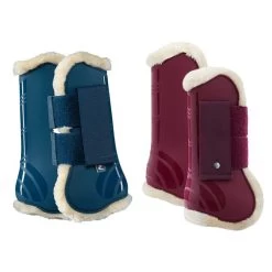 Horze Caliber Tendon Boots With Faux Fur Lining