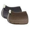Horze Houston All Purpose Saddle Pad With Faux Fur -Equestrian Supplies KW86185