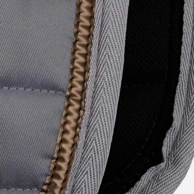 Horze Munich Dressage Saddle Pad With Metallic Piping 6 Horze Munich Dressage Saddle Pad With Metallic Piping - Image 4