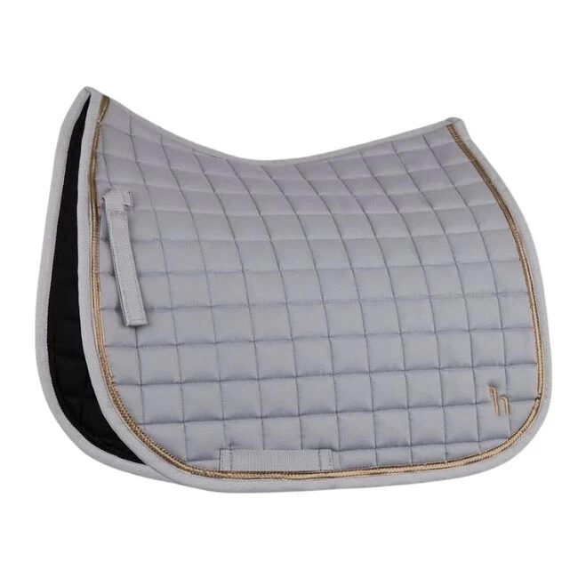 Horze Munich Dressage Saddle Pad With Metallic Piping 7 Horze Munich Dressage Saddle Pad With Metallic Piping - Image 5