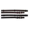 Nunn Finer Sure Grip Reins With Leather Hand Stops -Equestrian Supplies NFBK27S
