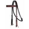 Professional's Choice Basketweave Collection Browband Headstall