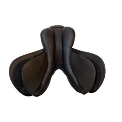 RHC Equestrian Emile Double Leather Adjustable Spectrum Tree System Saddle -Equestrian Supplies RS1632SPBR17 4