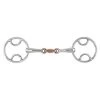 Shires Beval Bit With Copper Lozenge -Equestrian Supplies S52655
