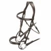 Shires Velociti Rolled Padded Cavesson Bridle 1 Shires Velociti Rolled Padded Cavesson Bridle -Equestrian Supplies S55507HVC