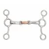 Shires Tom Thumb Bit With Copper Lozenge -Equestrian Supplies S63185