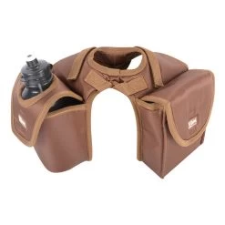 Cashel Horn Bag With Lunch And Bottle Holder -Equestrian Supplies SBHBLBBHBR