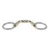 Stubben Steeltec Angled Loose Ring Snaffle Bit