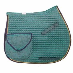 PRI Cotton Square Double Pockets Trail Riding Pad -Equestrian Supplies T55008HTMSNV