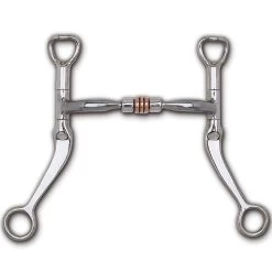 Myler Flat Shank With Comfort Snaffle Copper Roller MB 03