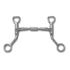 Myler HBT Shank Curb Bit MB 02 Mouth
