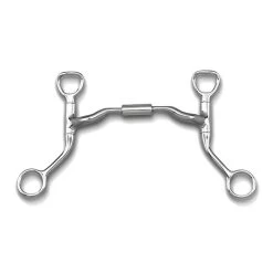 Myler HBT Shank Curb Bit MB 04 Mouth