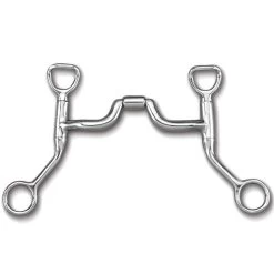 Myler HBT Shank With Narrow Low Ported Barrel MB 43LP